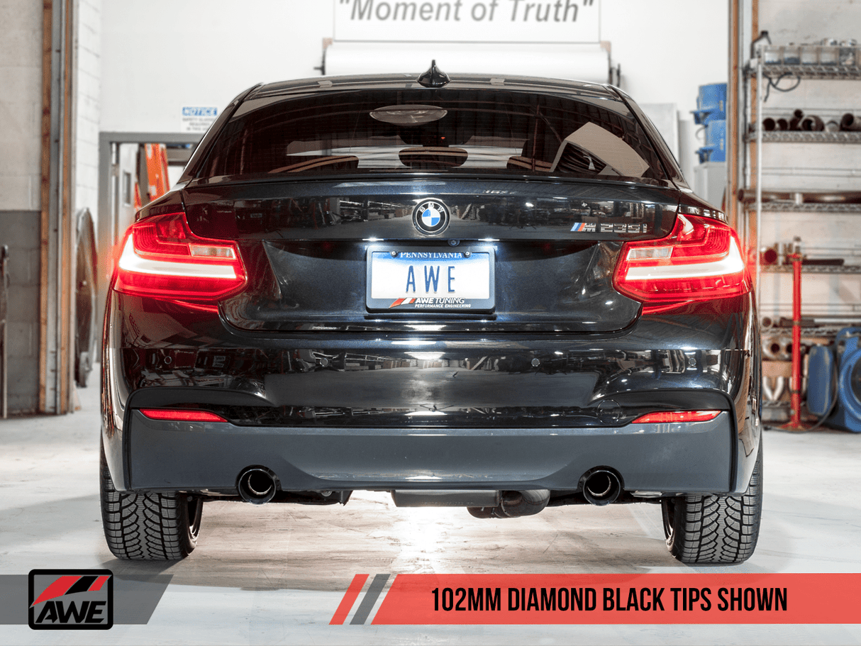 AWE Tuning BMW F22 M235i/M240i Touring Edition Exhaust