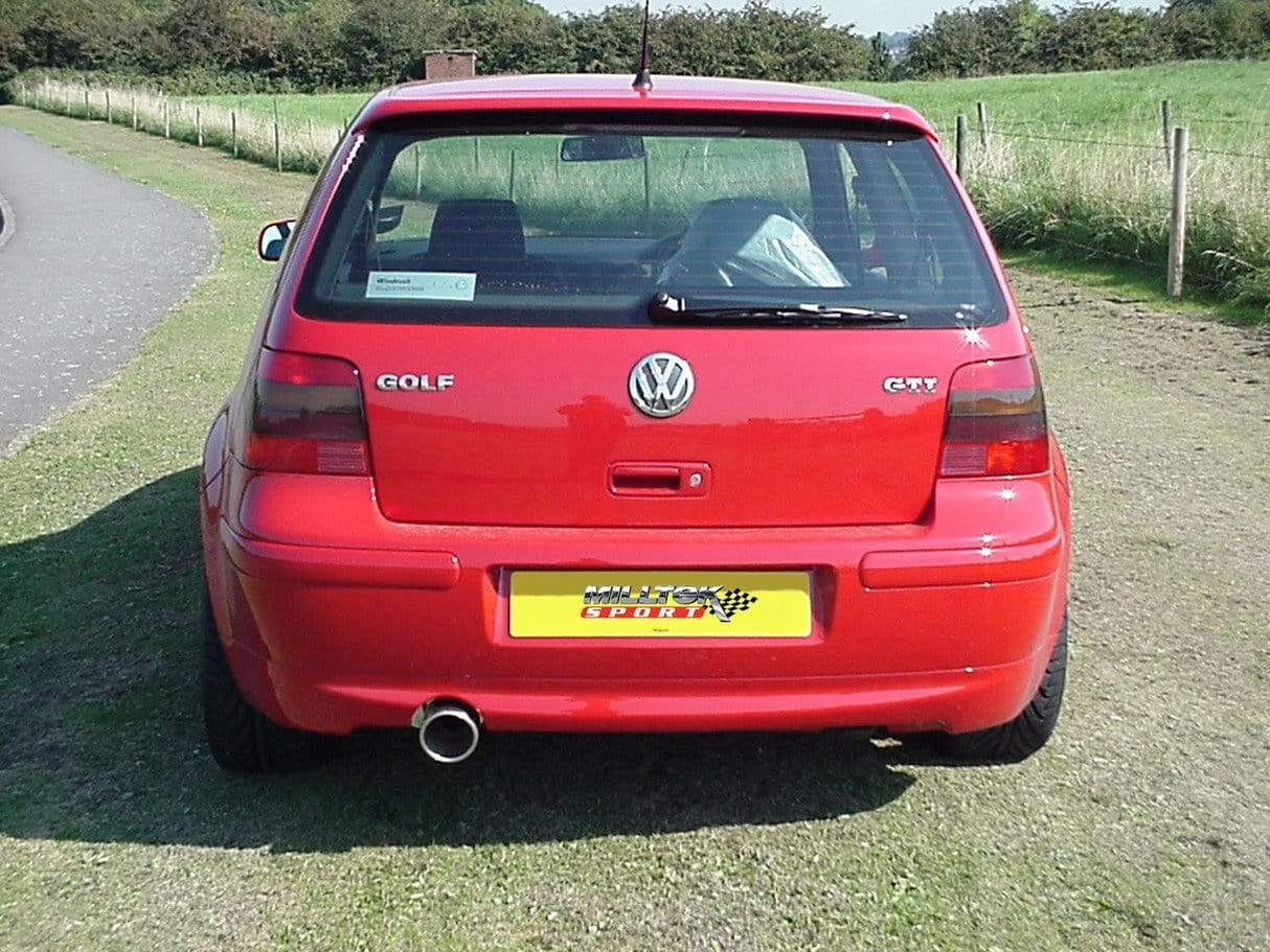 Milltek Cat-back Exhaust - VW / Mk4 Golf 337 / 20th Anniversary 180bhp