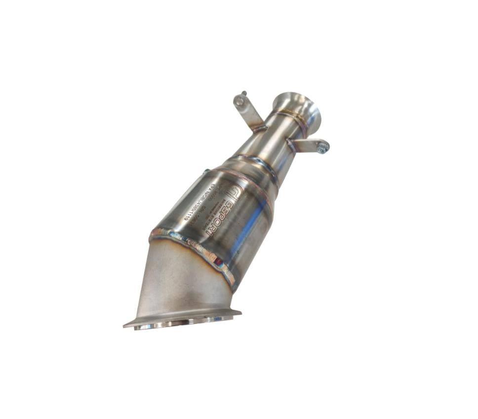 Active Autowerke Downpipe w/ GESI G-Sport Cat - 2014+ 235 / 335 / 435 / M2 (N55)