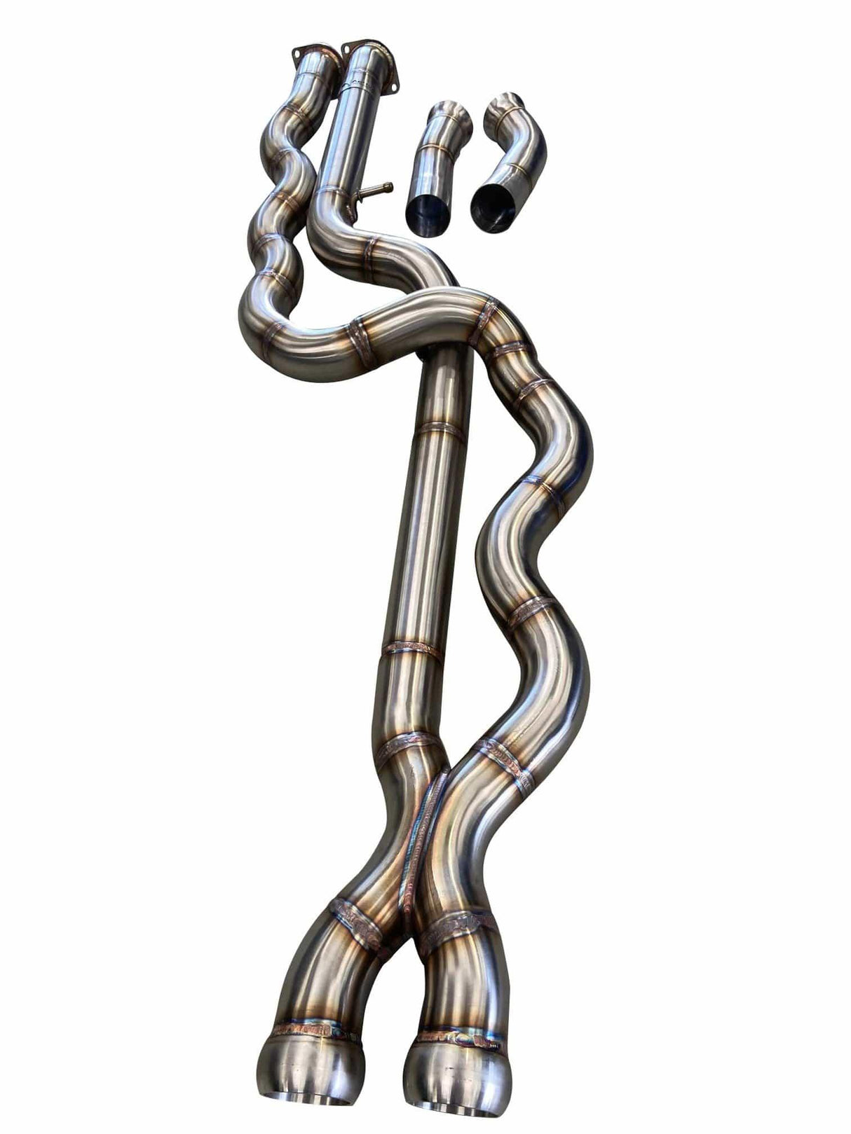 Active AUTOWERKE M2C Equal Length Mid Pipe (Includes Active F-Brace)
