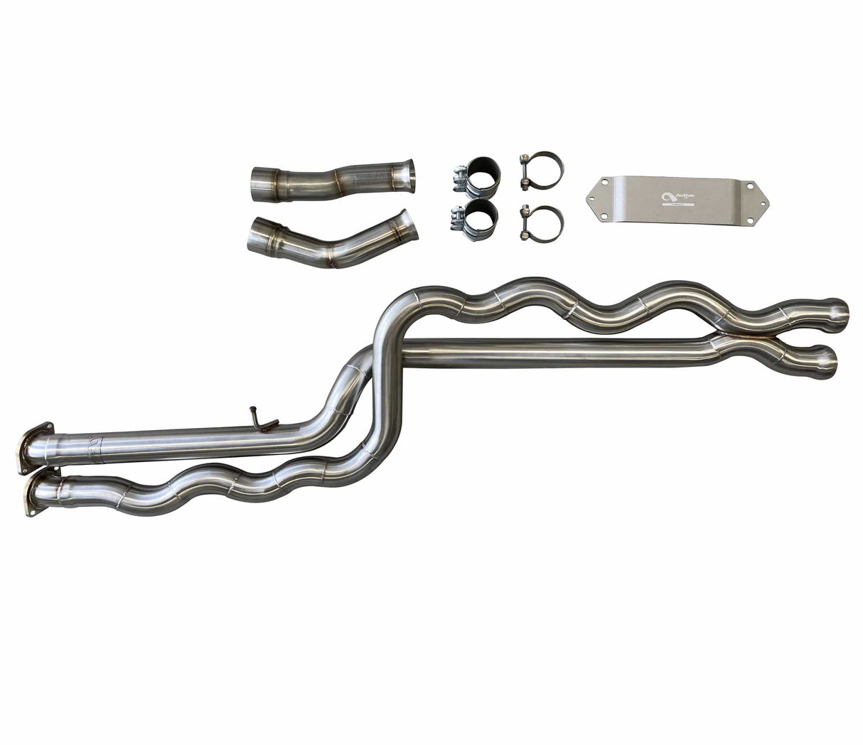 Active Autowerke Equal Length Mid Pipe Kit - 2014+ M3 / M4 (F8x)