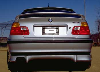 Racing Dynamics BMW 323/325/328/330 E46 Rear Valance, Dtm Style
