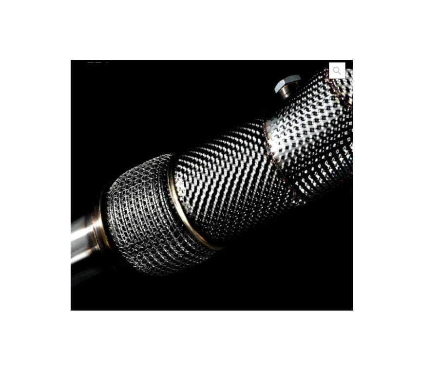 CTS Turbo - AUDI C7/C7.5 S6/S7/RS7 4.0T Cast Downpipe Set With High Flow Cats