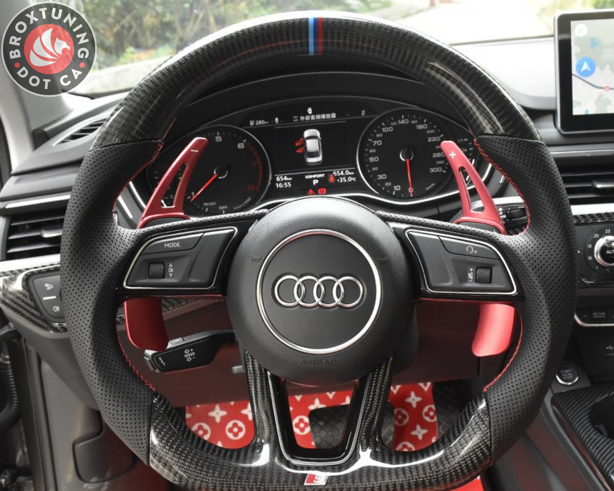 Audi A3 | A4 | A5 | S3 | RS3 | S4 | RS4 | S5 | RS5 S-Line OEM Upgraded Customized Steering Wheel 2017-2020