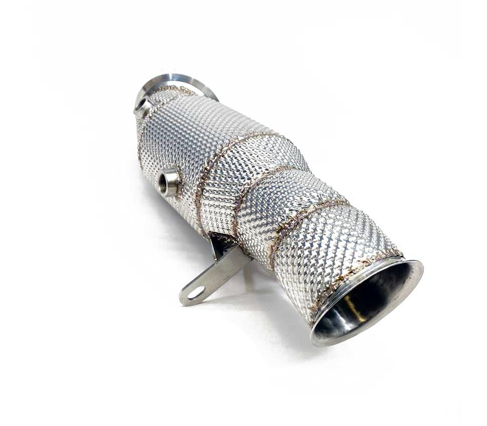 Racing Dynamics Catted Downpipe with Heat Sheild - BMW N55 3.0L / M135 / M235i / 335i / 435i / M2 F87