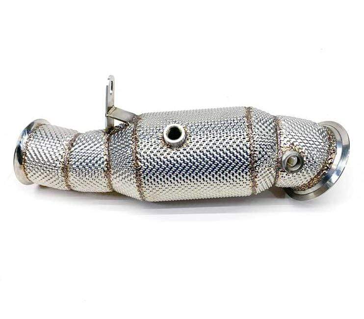 Racing Dynamics Catted Downpipe with Heat Sheild - BMW N55 3.0L / M135 / M235i / 335i / 435i / M2 F87