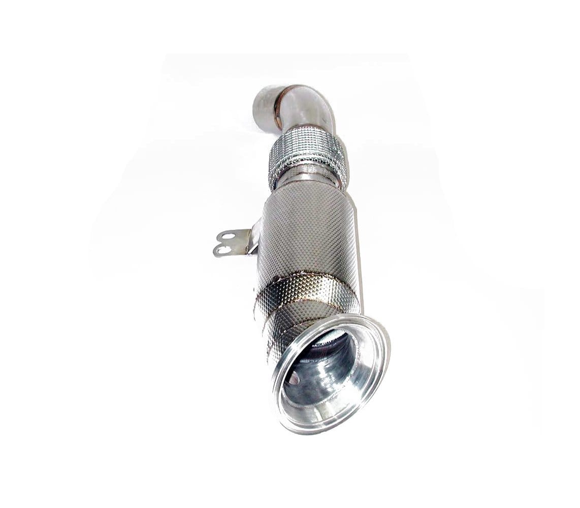 Racing Dynamics Catted Downpipe with Heat Shield - BMW B58 2016+ / M240i / 340i / 440i / 540i