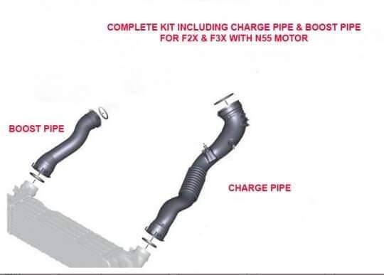Racing Dynamics Charge & Boost Pipes - BMW | F2X | F3X | N55