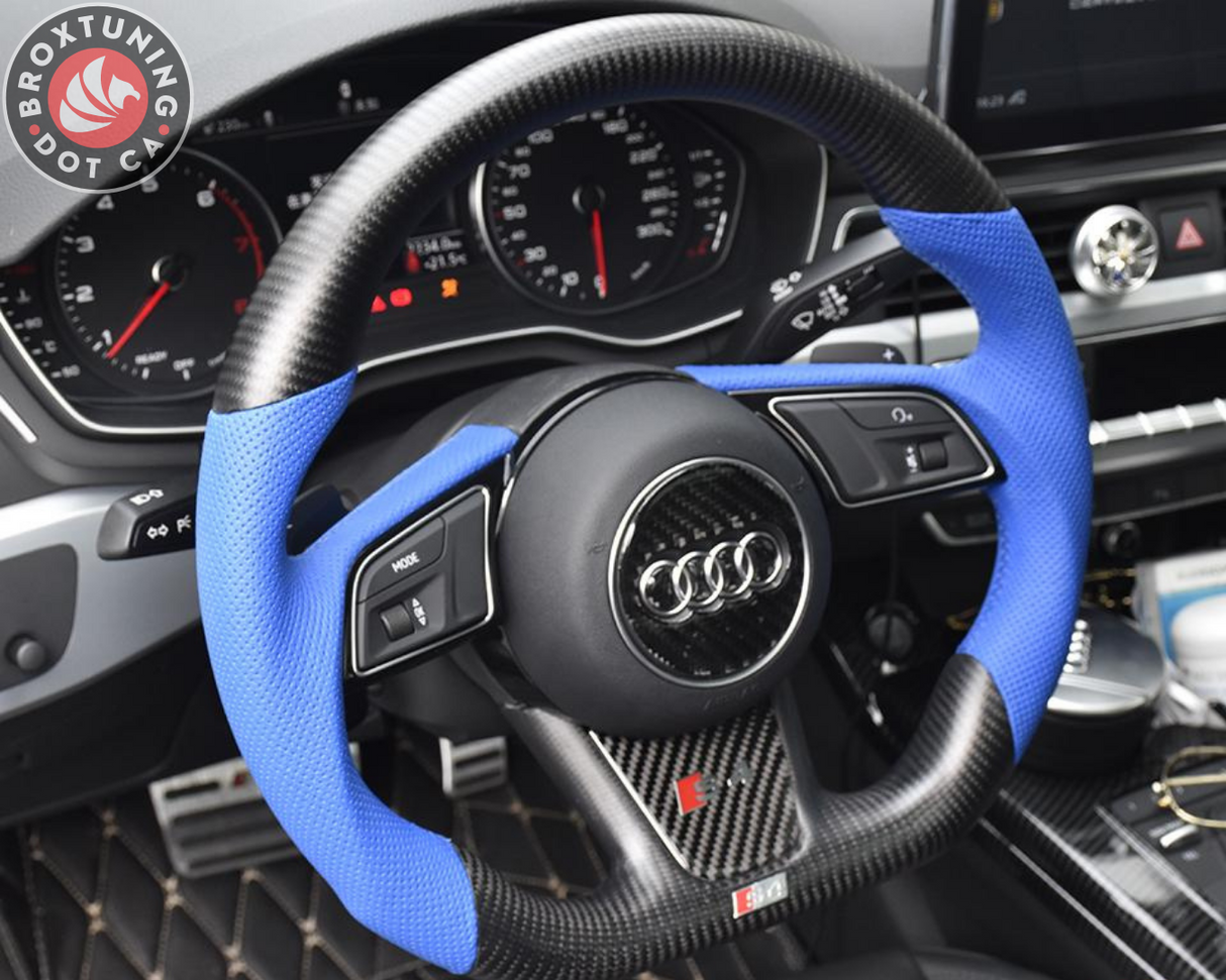 Audi A3 | A4 | A5 | S3 | RS3 | S4 | RS4 | S5 | RS5 S-Line OEM Upgraded Customized Steering Wheel 2017-2020