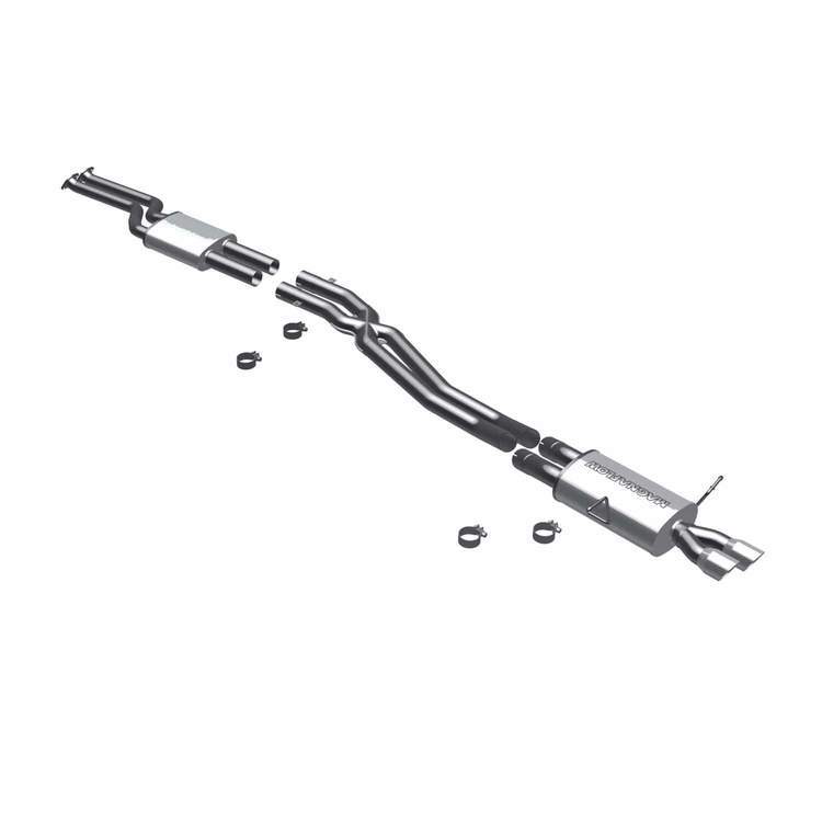 MagnaFlow Touring Series Cat-Back Performance Exhaust System - BMW E46 330I & 330Ci
