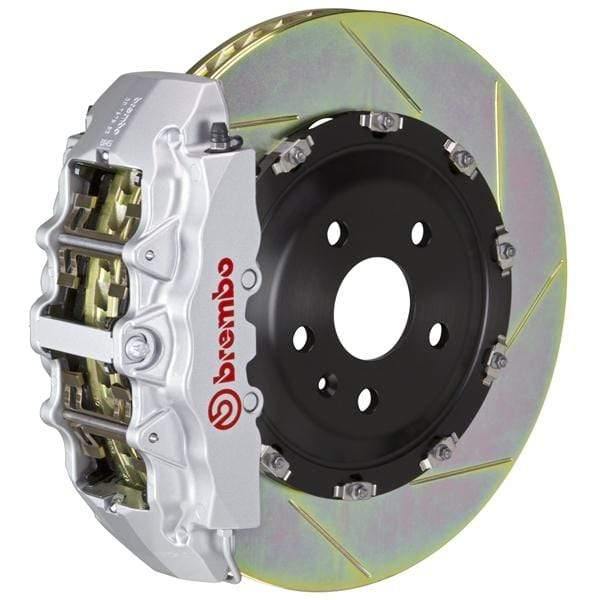 Brembo GT Systems 380x34 2-Piece 8-Piston Silver Slotted Front
