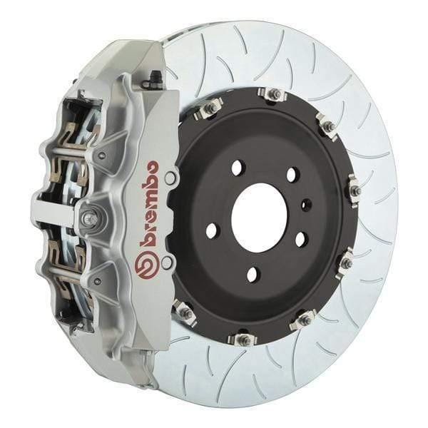 Brembo GT Systems 380x34 2-Piece 8-Piston Silver Slotted Type-3 Front