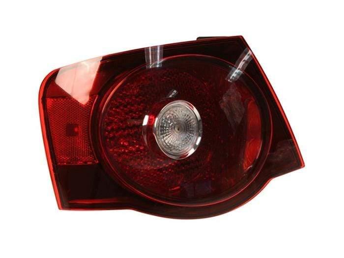 Outer Tail Light Assembly OE (Left) | Late Mk5 Jetta | Dark Cherry