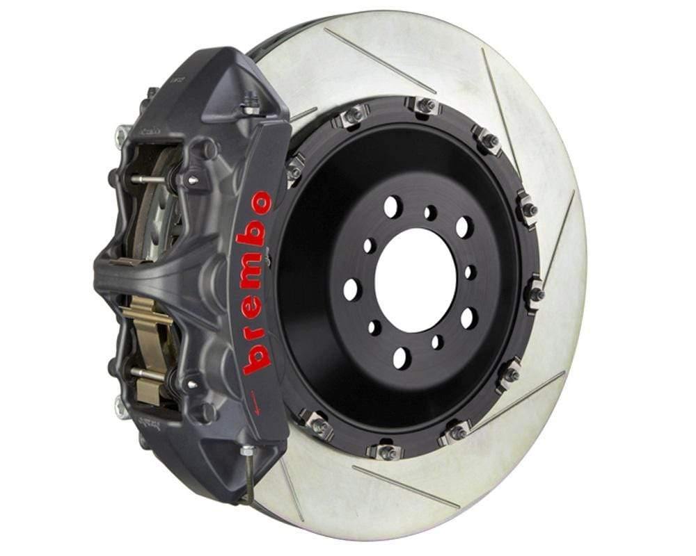 Brembo GT-S Systems 380x34 2-Piece 6-Piston Hard Anodized Slotted Type-3 Front