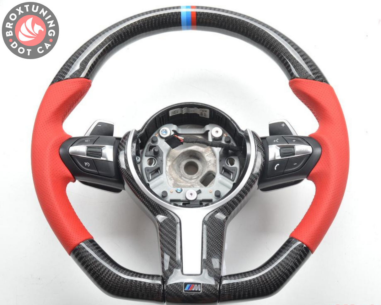 BMW 2 | 3 | 4 | 5 | 6 | X Series M Sport 3 Spoke OEM Upgraded Customized Steering Wheel