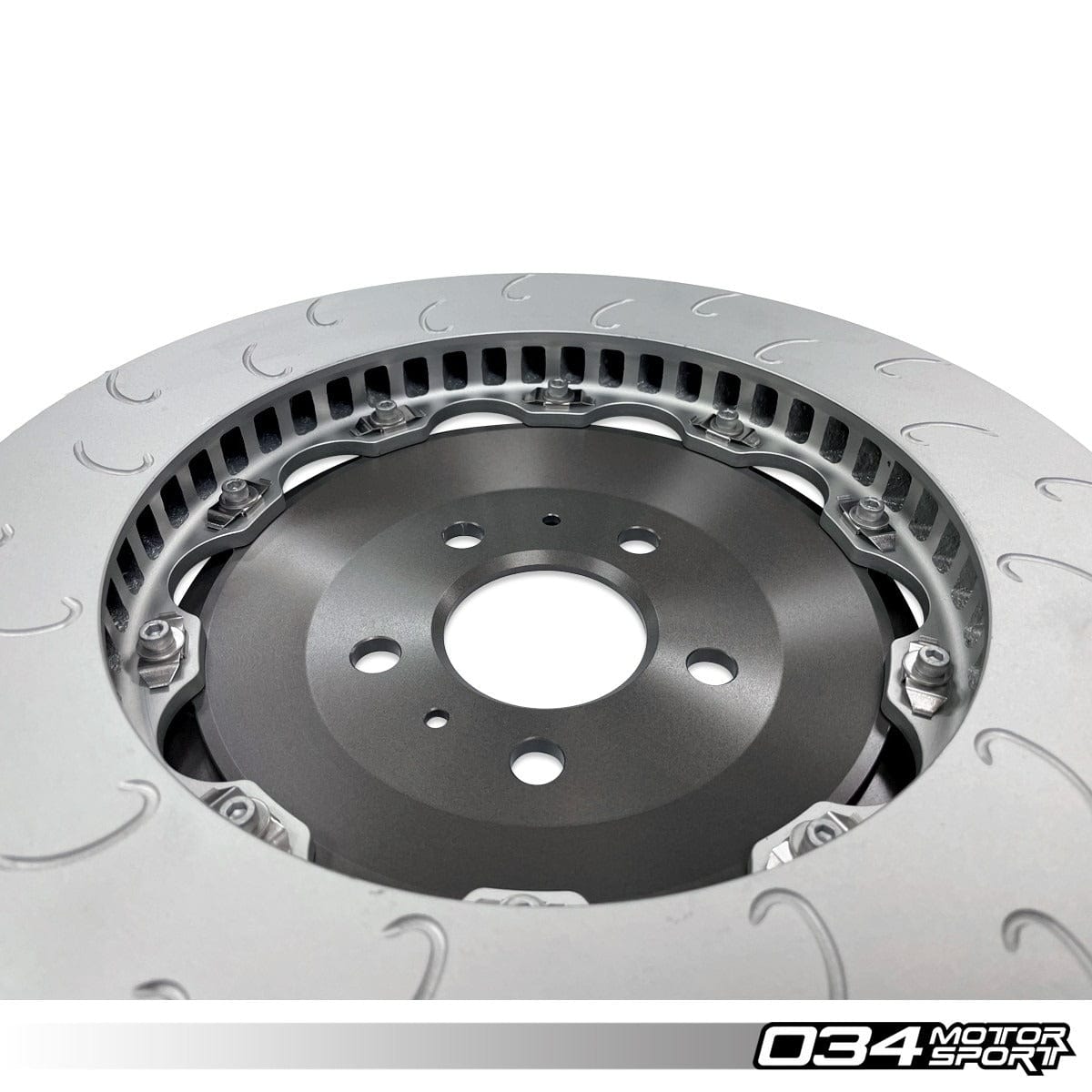 034Motorsport 2-Piece 356mm Floating Rear Brake Rotor Upgrade - Audi R8 Gen1