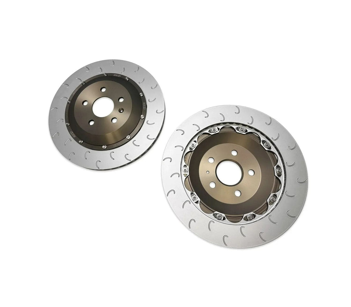 034 Motorsport 2-Piece Floating Rear Brake Rotor 355mm Upgrade - VW/Audi / Mk8 Golf R / 8Y S3