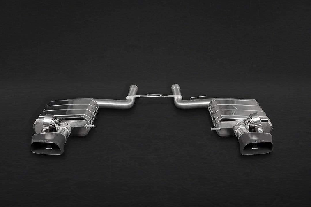 BMW 550i (V8TT) Valved Exhaust System incl. Remote (Catback) with Ceramic Tips