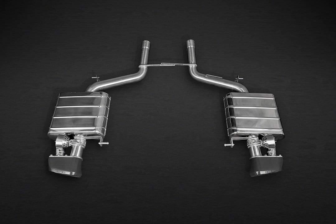 BMW 550i (V8TT) Valved Exhaust System incl. Remote (Catback) with Ceramic Tips