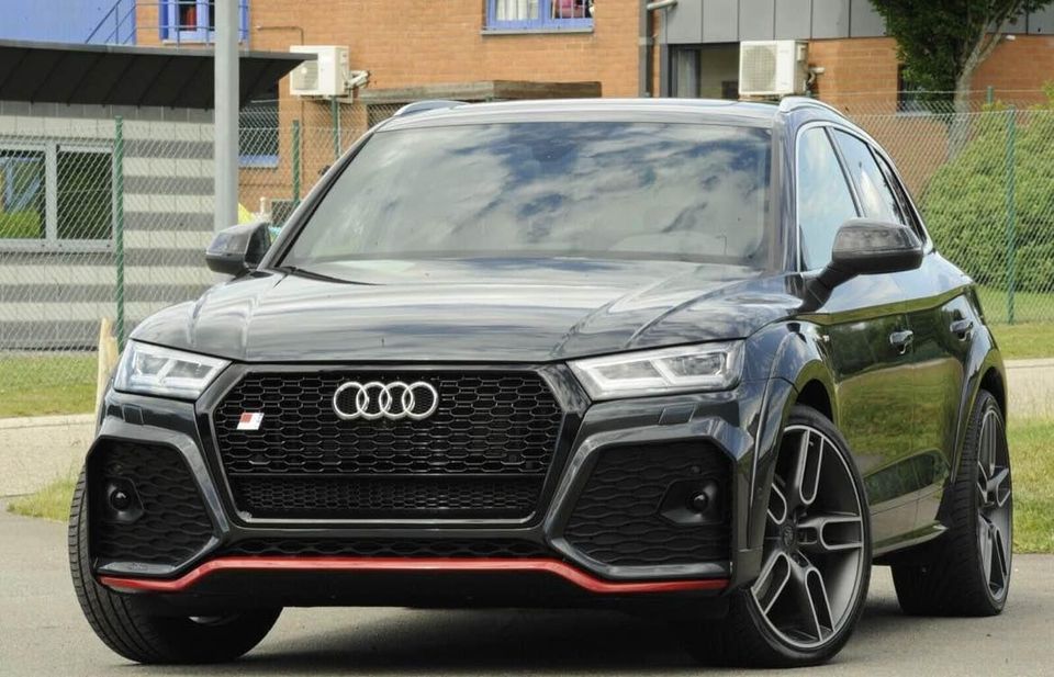 Audi RSQ5 Style Honeycomb Front Grille | (2018-2020) FY Q5/SQ5