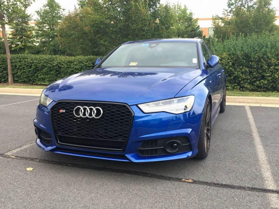 Audi RS7 Style Honeycomb Front Grille | (2016-2018) C7.5 A7/S7