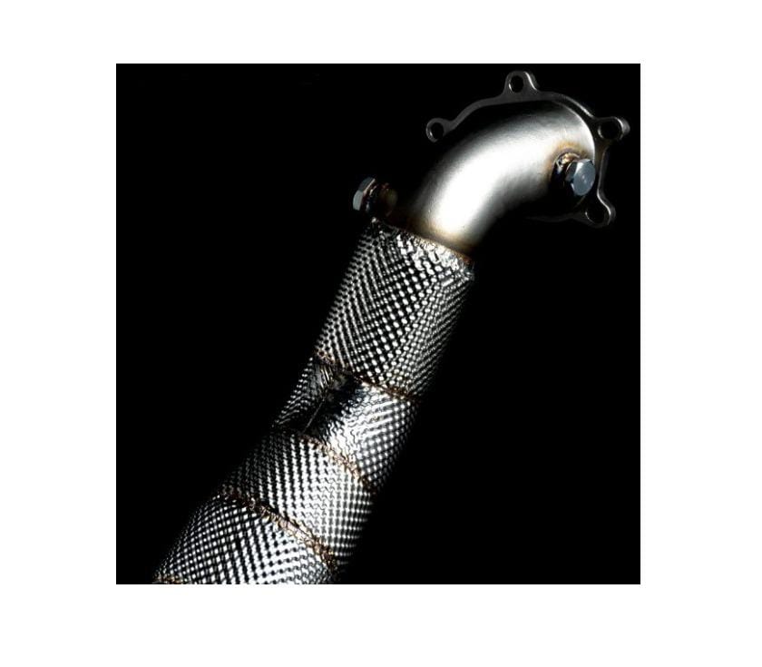 CTS Turbo - AUDI C7/C7.5 S6/S7/RS7 4.0T Cast Downpipe Set With High Flow Cats