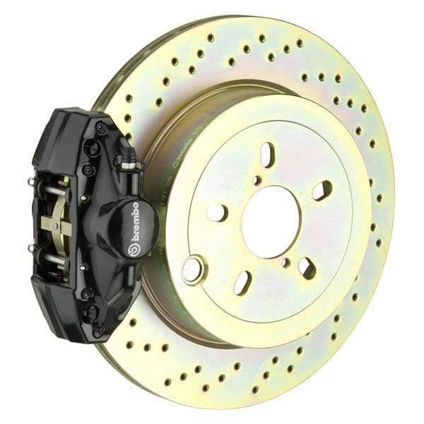 Brembo GT Systems 294x19 1-Piece 2-Piston Black Drilled Rear
