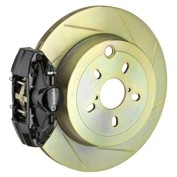Brembo GT Systems 294x19 1-Piece 2-Piston Black Slotted Rear