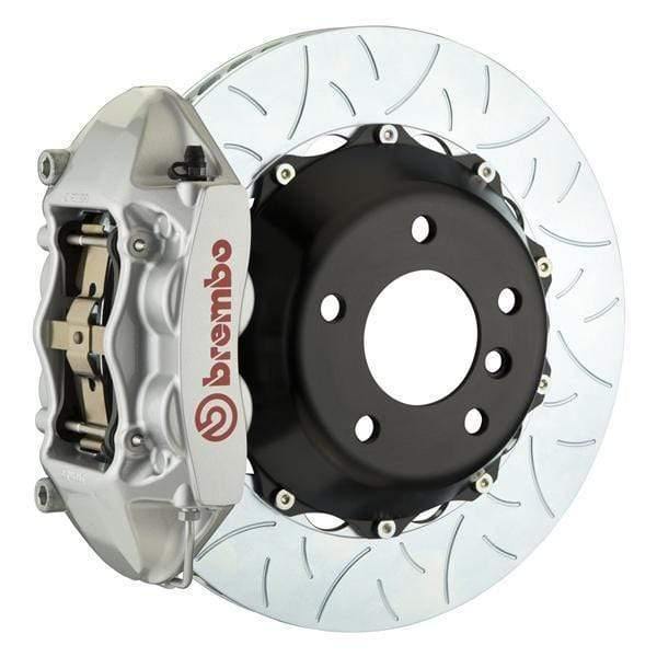 Brembo GT Systems 380x28 2-Piece 4-Piston Silver Slotted Type-3 Rear