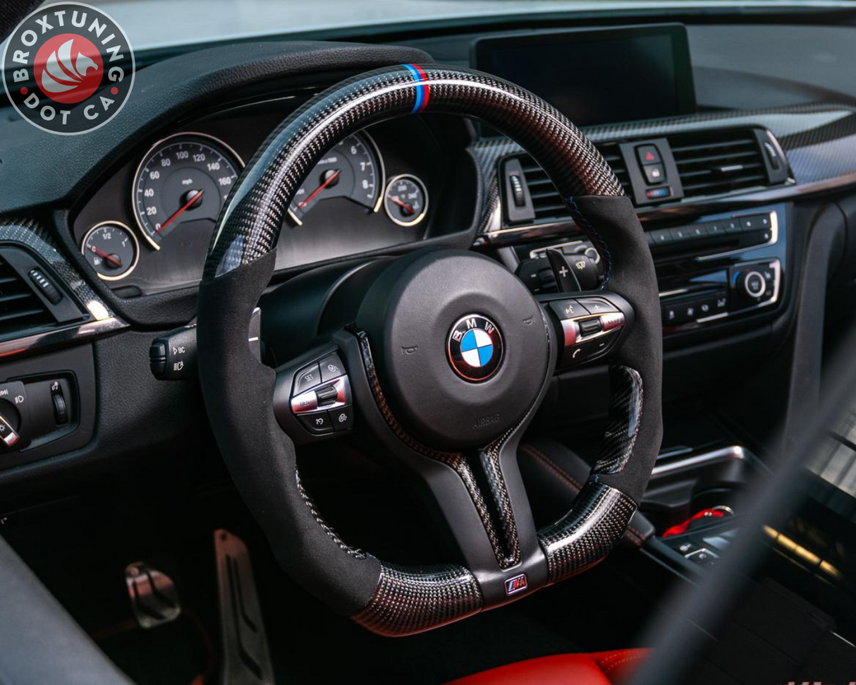 BMW 2 | 3 | 4 | 5 | 6 | X Series M Sport 3 Spoke OEM Upgraded Customized Steering Wheel