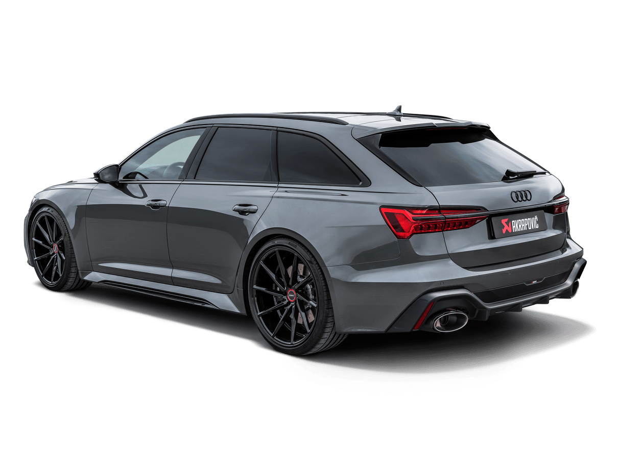 Akrapovic Evolution Line Cat Back (Titanium) - Audi 20-22 RS6 Avant