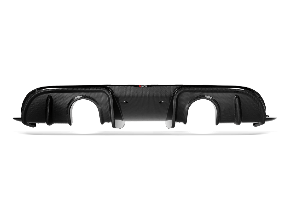 Akrapovic 2022+ Porsche 718 Cayman GT4 RS Rear Carbon Fiber Diffuser - High Gloss