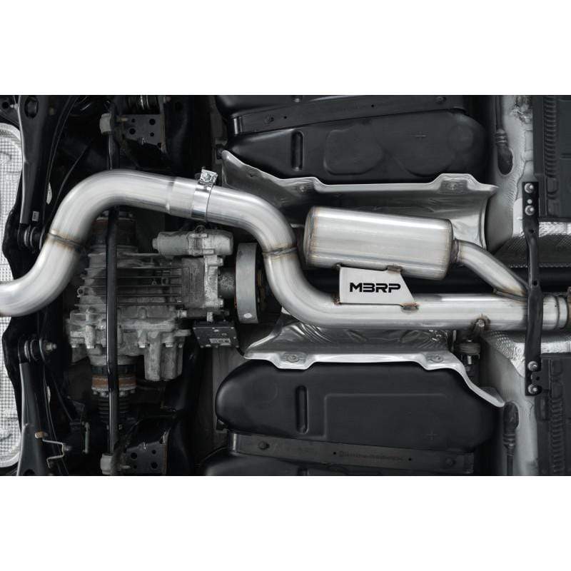 MBRP PRO Series VW Mk7 R 3" Cat Back Quad Rear Exhaust