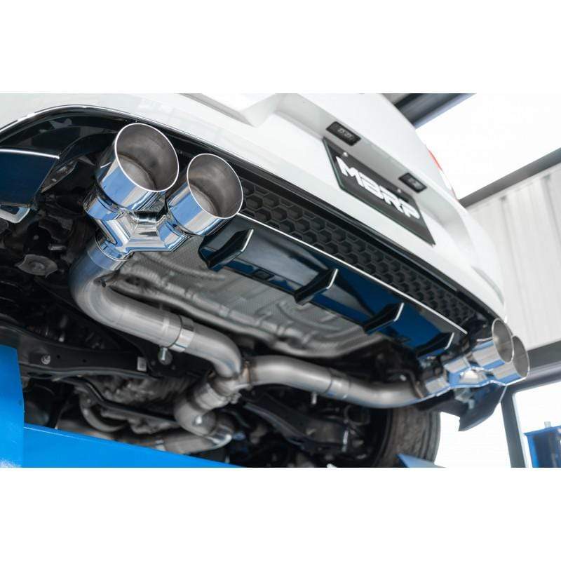 MBRP PRO Series VW Mk7 R 3" Cat Back Quad Rear Exhaust
