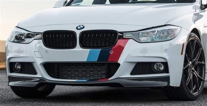 VBR VRS Aero Carbon Fiber Front Add On Spoiler - F30 3-Series M-Sport (NLA)