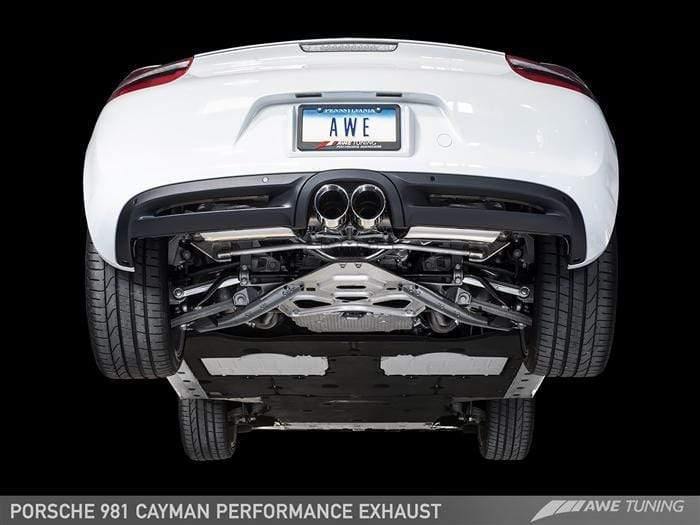 AWE Tuning Performance Exhaust - 981 Boxster/Cayman
