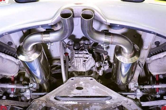AWE Tuning Resonator Sections - 986 Boxster (NLA)