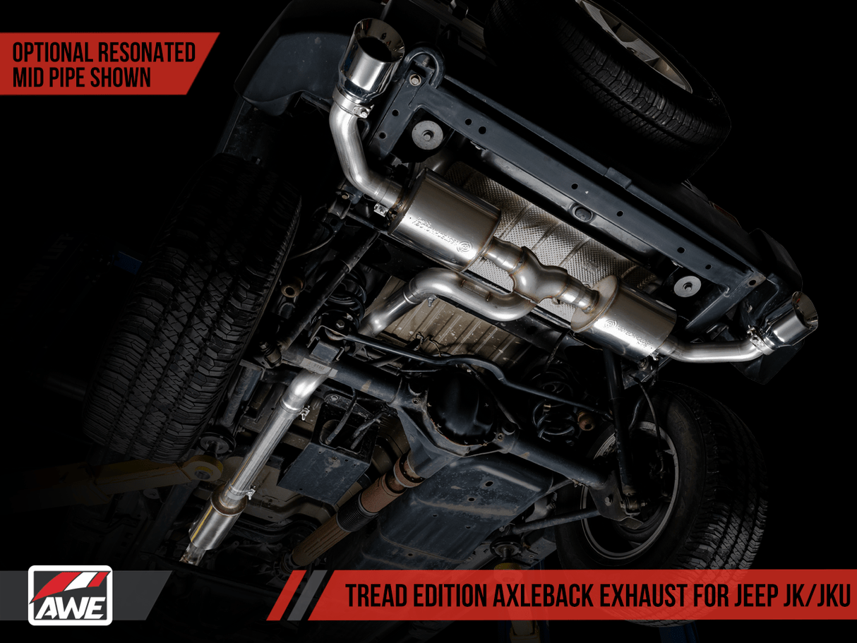 AWE Exhaust Suite for the Jeep JK/JKU Wrangler