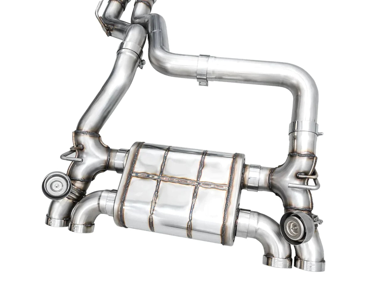 AWE SwitchPath Exhaust for Wrangler 392 - Quad BashGuards