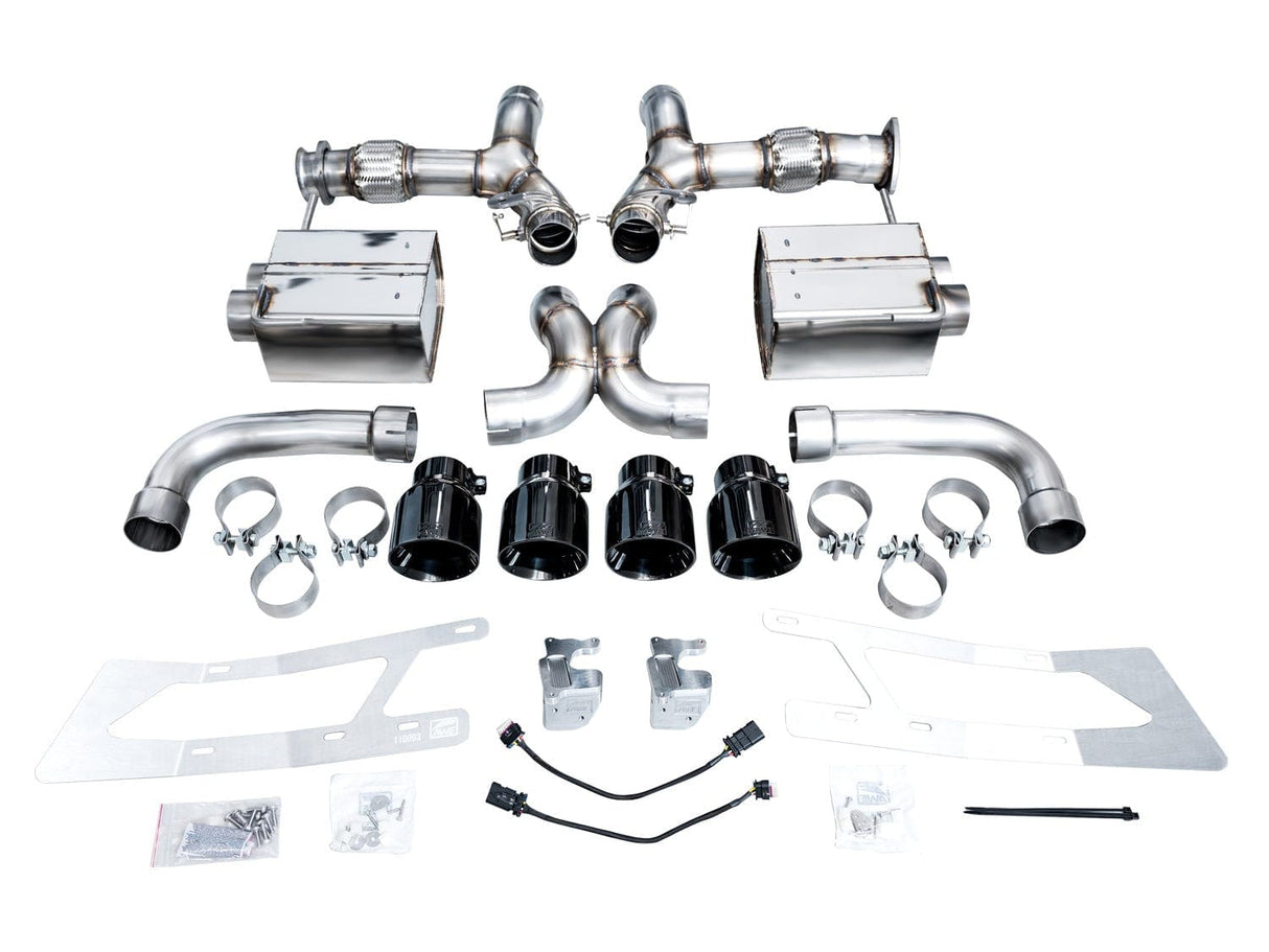 AWE SwitchPath Exhaust for C8 Corvette Z06 (Diamond Back Tips)