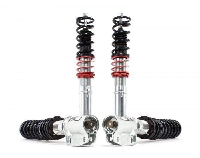 H&R Pcs Damper Adjustable Coilovers - Front Lowering: 1.0 - 1.9in; Rear Lowering: 1.0 - 1.4in - (NLA)