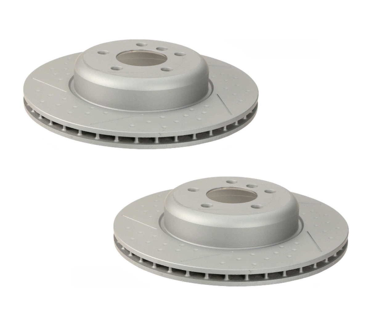 Rear Brake Rotor Dimpled & Slotted (345x24mm) - BMW F3x