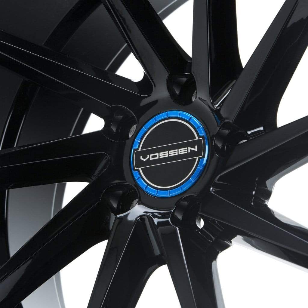 Vossen Classic Billet Sport Cap Set For CV/VF/HF Series Wheels (Fountain Blue)