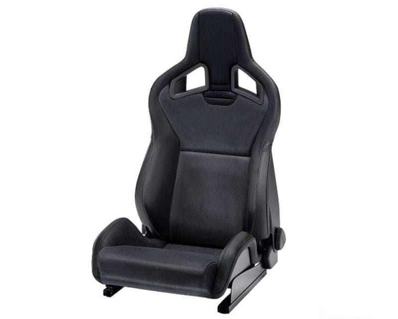 Recaro Sportster CS w/Heat Driver Seat - Black Vinyl/Black Vinyl
