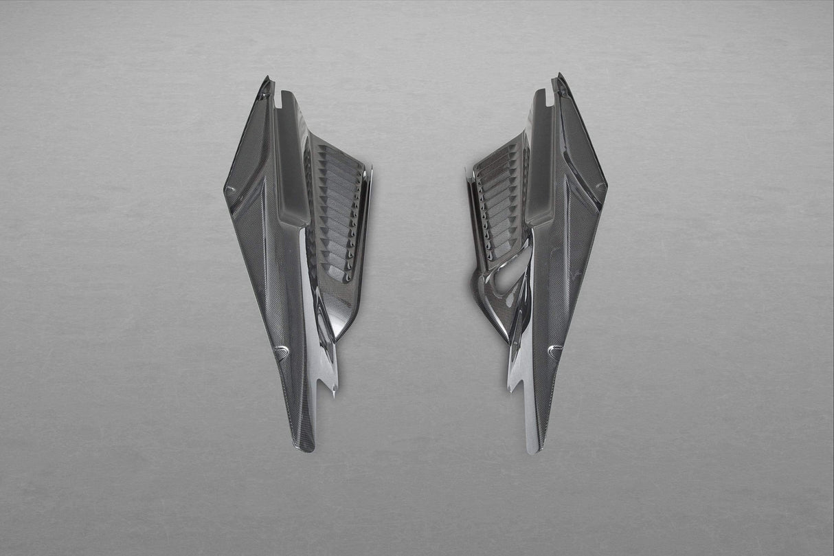 Ferrari 458 Italia/Speciale Carbon Side Engine Compartment Covers (Matte)