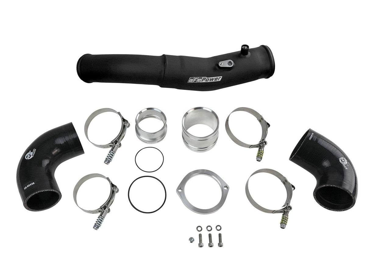 aFe BladeRunner 2-1/2 IN to 3 IN Aluminum Hot-Side Charge Pipe - BMW B58 / G29 / Z4