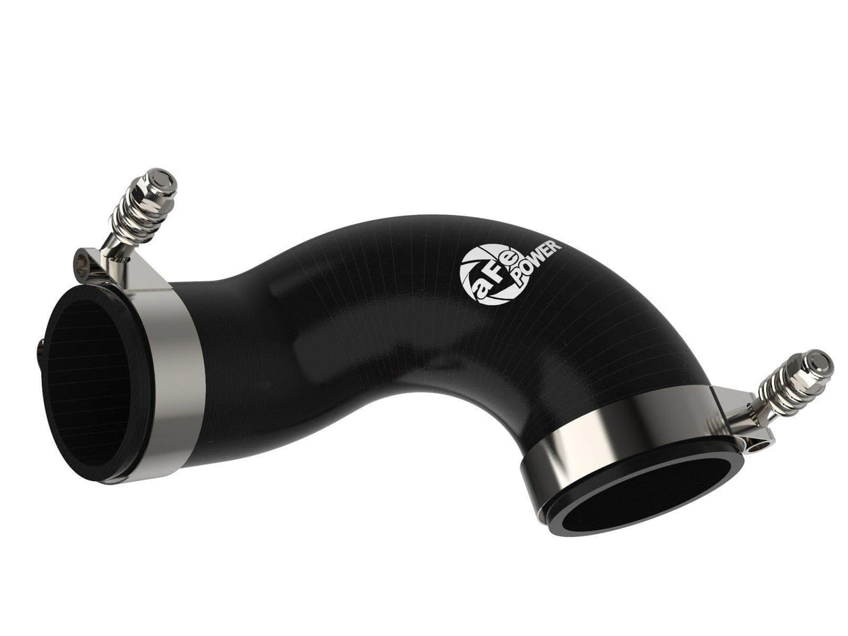 aFe BladeRunner Aluminum Hot & Cold Charge Pipe Kit Black w/ Turbo Muffler Delete - VW/Audi / Mk7 GTI / GLI / Golf R / A3 8V / S3 8V