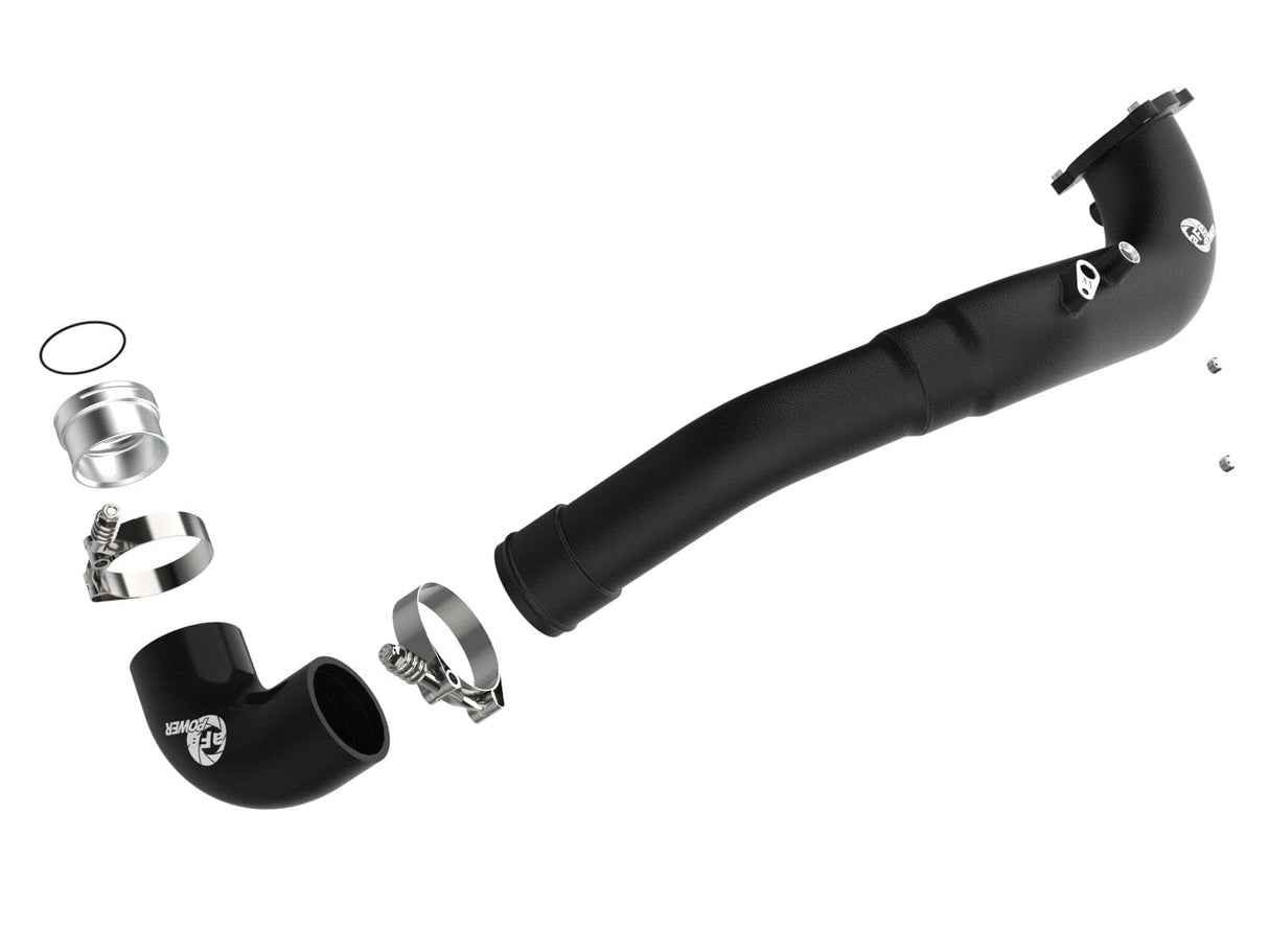 aFe BladeRunner 2-1/4 IN to 2-3/4 IN Aluminum Hot Charge Pipe - BMW / B58 / G3X 540