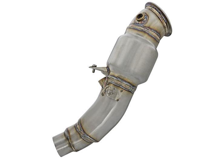 aFe Twisted Steel 4" Downpipe w/ Cat - F2X | F3X N20 2.0L
