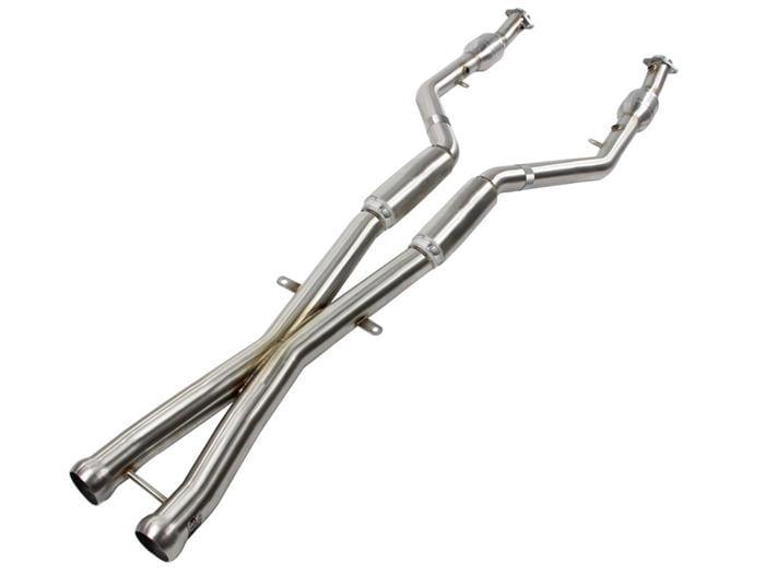 aFe Mach Force XP 2.5" Mid Pipes - E9X M3 S65